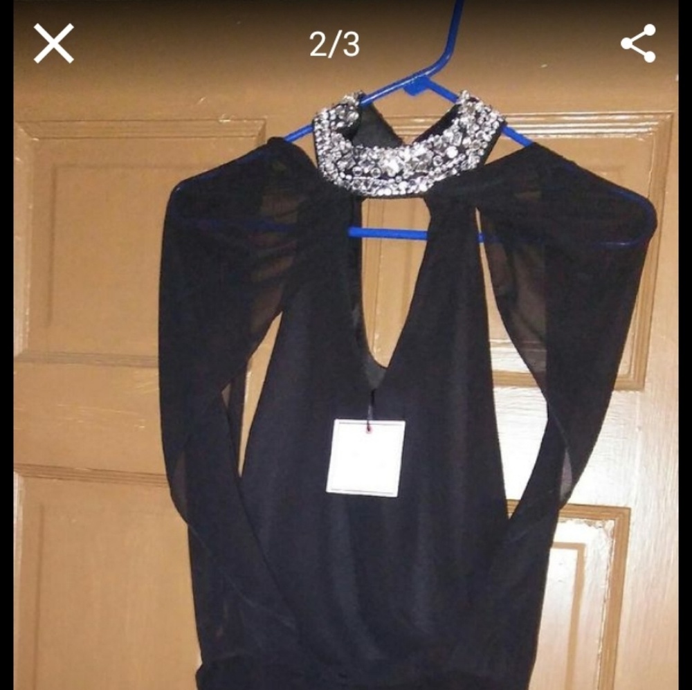 Mini blck dress New